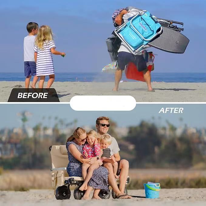 The Only Wagon That Converts into a 2-Person Chair