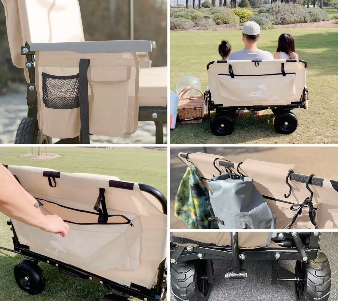 The Only Wagon That Converts into a 2-Person Chair